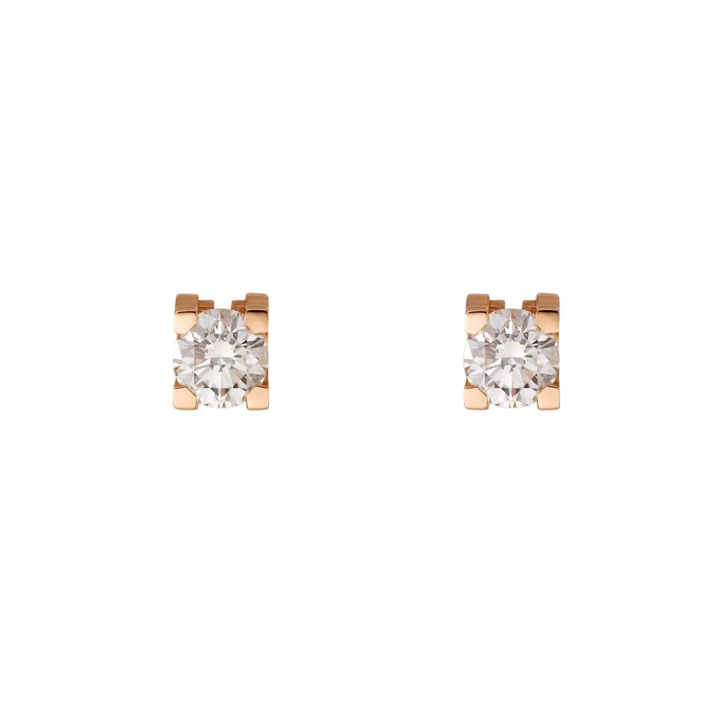 [Loran]C DE DIAMOND STUD EARRINGS