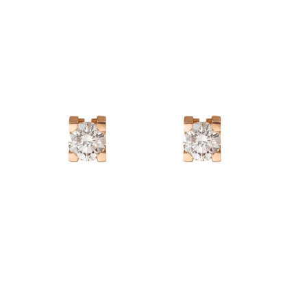 [Loran]C DE DIAMOND STUD EARRINGS