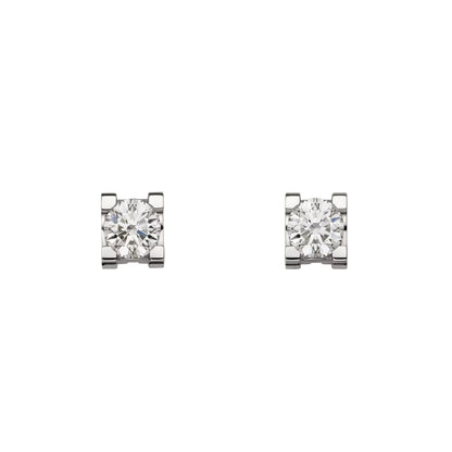 [Loran]C DE DIAMOND STUD EARRINGS