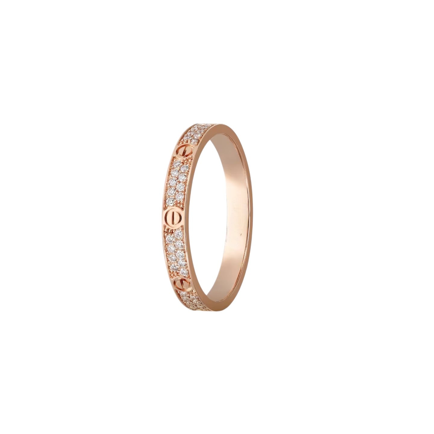 [Loran]LOVE 2.6MM PAVÉ DIAMOND RING