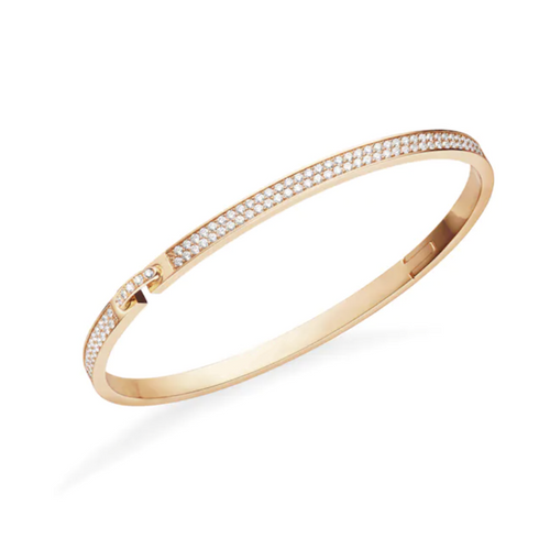 [Loran]LIENS VIDENCE DIAMOND PAVED BRACELET
