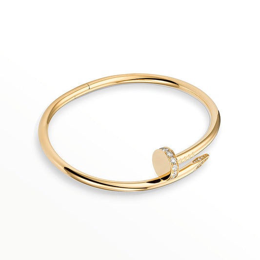 [Loran]JUSTE UN CLOU 3.5MM CLASSIC DIAMOND BANGLE