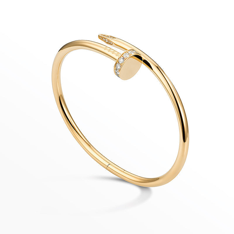 [Loran]JUSTE UN CLOU 3.5MM CLASSIC DIAMOND BANGLE