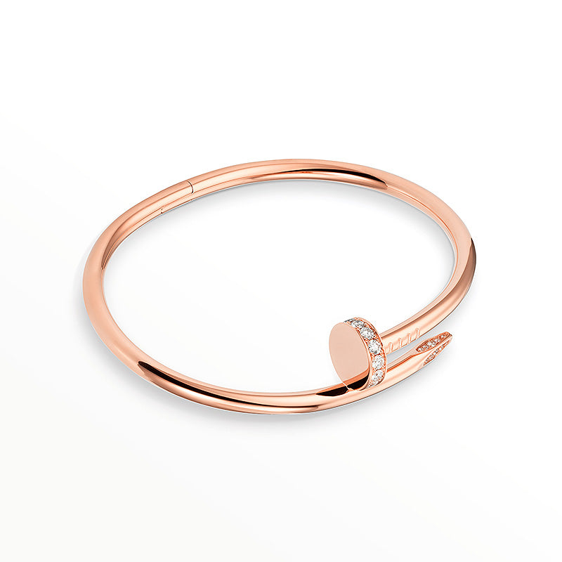 [Loran]JUSTE UN CLOU 3.5MM CLASSIC DIAMOND BANGLE