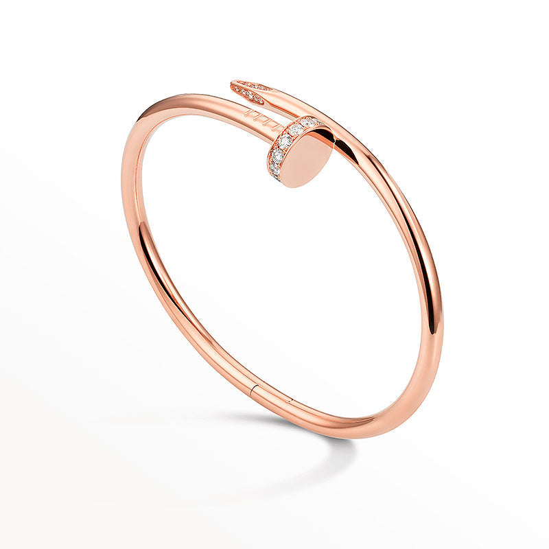 [Loran]JUSTE UN CLOU 3.5MM CLASSIC DIAMOND BANGLE