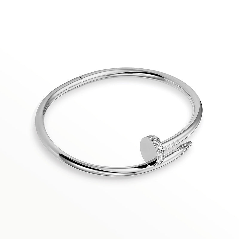 [Loran]JUSTE UN CLOU 3.5MM CLASSIC DIAMOND BANGLE