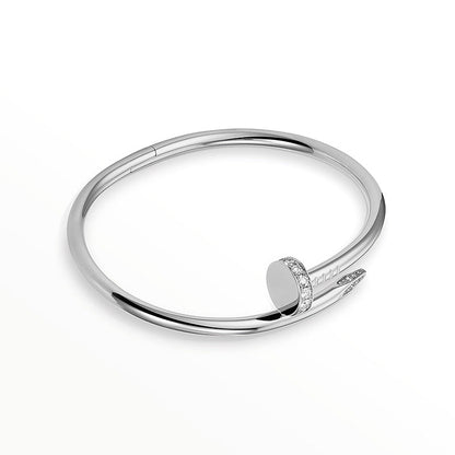 [Loran]JUSTE UN CLOU 3.5MM CLASSIC DIAMOND BANGLE