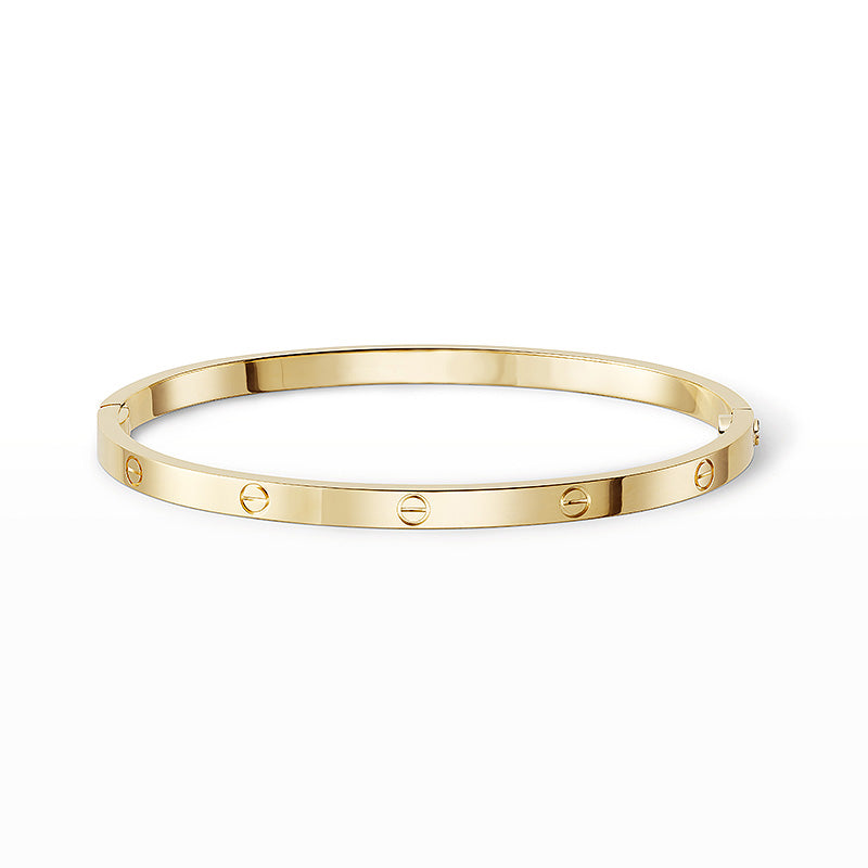 [Loran]LOVE 3.65MM SMALL MODEL BANGLE