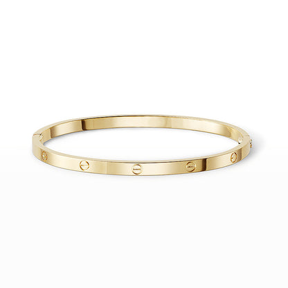 [Loran]LOVE 3.65MM SMALL MODEL BANGLE