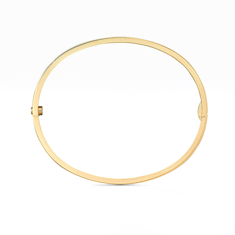 [Loran]LOVE 3.65MM SMALL MODEL BANGLE - 6-DIAMOND