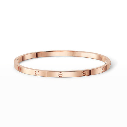 [Loran]LOVE 3.65MM SMALL MODEL BANGLE
