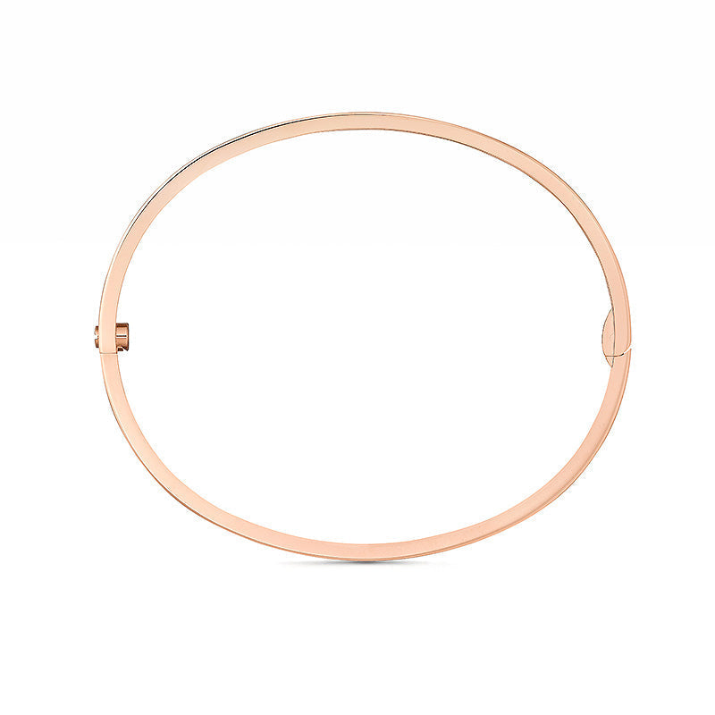 [Loran]LOVE 3.65MM SMALL MODEL BANGLE - 10-DIAMOND