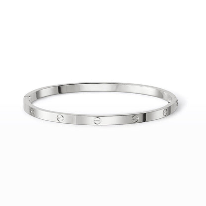 [Loran]LOVE 3.65MM SMALL MODEL BANGLE