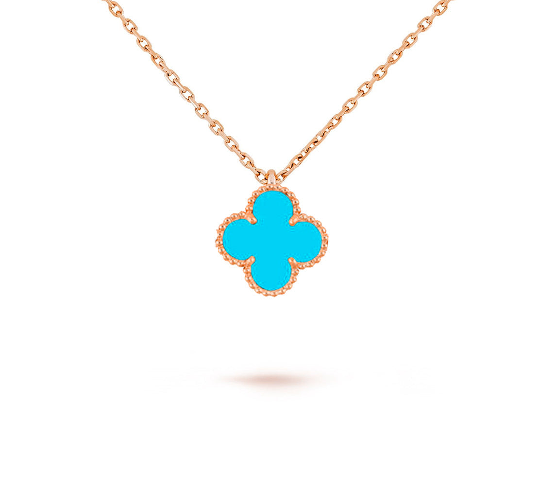 [Loran]9.5MM MINI CLOVER PENDANT NECKLACE COLLECTION