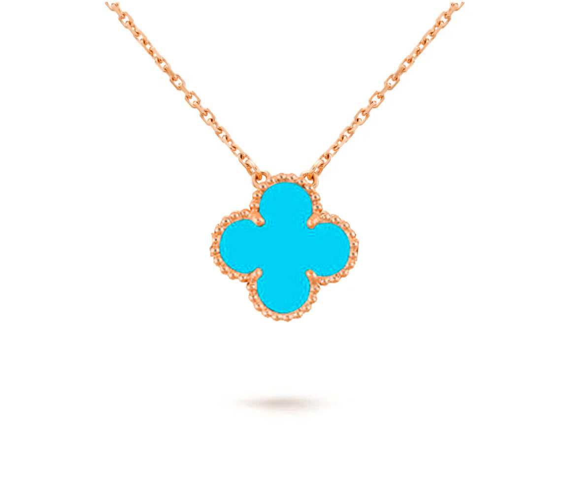 [Loran]15MM CLOVER FLOWER PENDANT NECKLACE COLLECTION