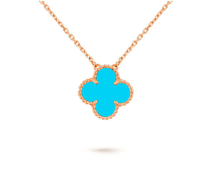 [Loran]15MM CLOVER FLOWER PENDANT NECKLACE COLLECTION
