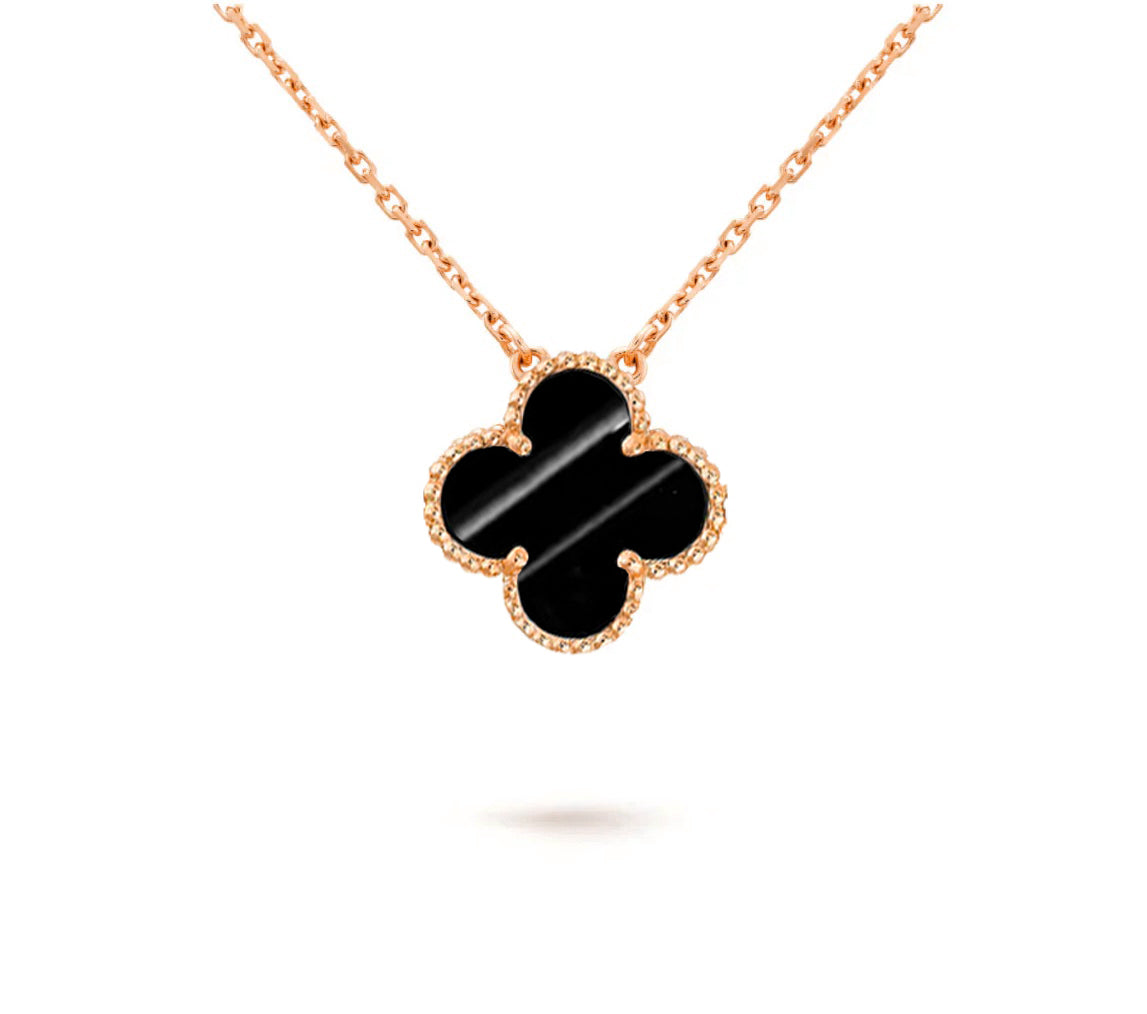[Loran]15MM CLOVER FLOWER PENDANT NECKLACE COLLECTION