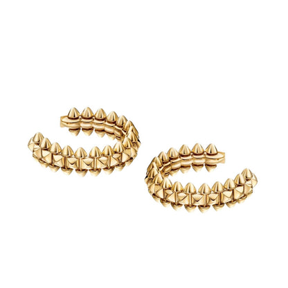 [Loran]CLASH DE 6.4MM HOOP SMALL MODEL EARRINGS