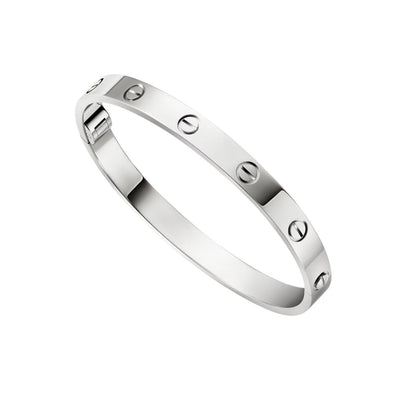 [Loran]CLASSIC 6.1MM LOVE SINGLE-SCREW CLOSURE BANGLE