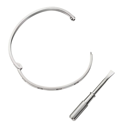 [Loran]CLASSIC 6.1MM LOVE SINGLE-SCREW CLOSURE BANGLE