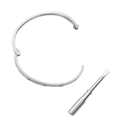 [Loran]CLASSIC 3.65MM LOVE FULL PAVE BANGLE