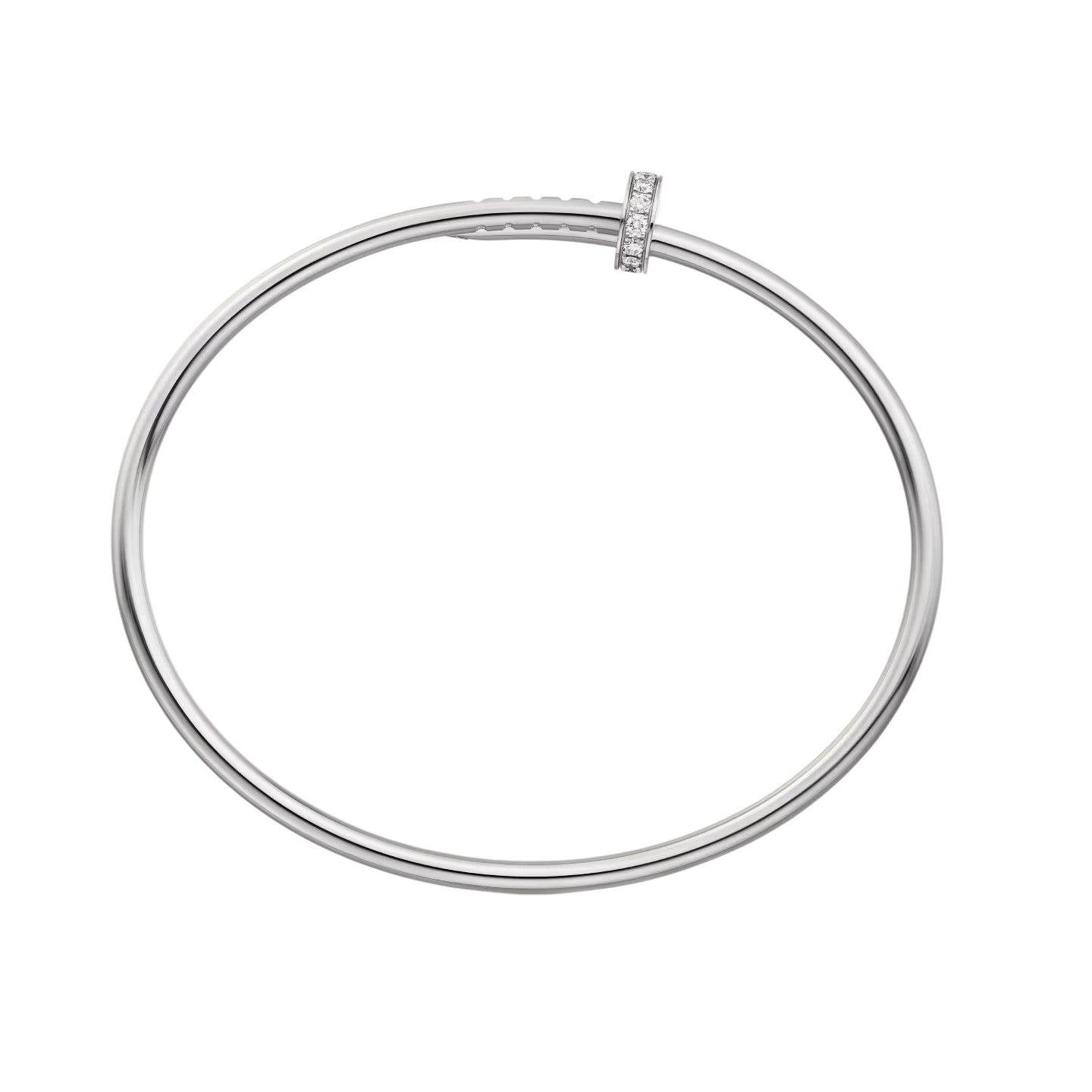 [Loran]JUSTE UN CLOU 2.5MM SMALL MODEL DIAMOND BANGLE