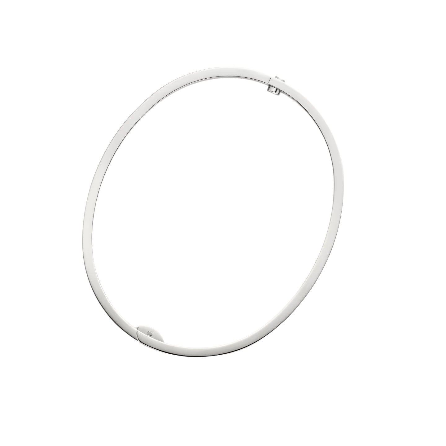 [Loran]CLASSIC 6.1MM LOVE SINGLE-SCREW CLOSURE BANGLE - 10-DIAMOND