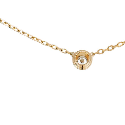 [Loran]LOVE SCREW PENDANT SINGLE DIAMOND NECKLACE
