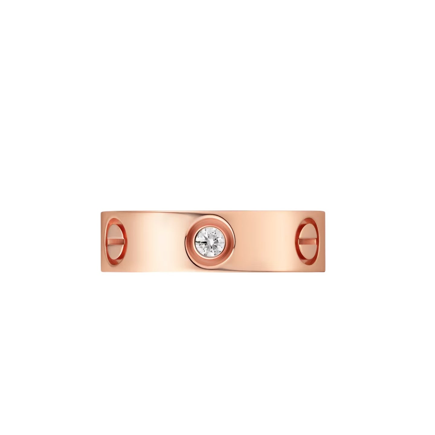 [Loran]LOVE 5.5MM 3 DIAMONDS RING