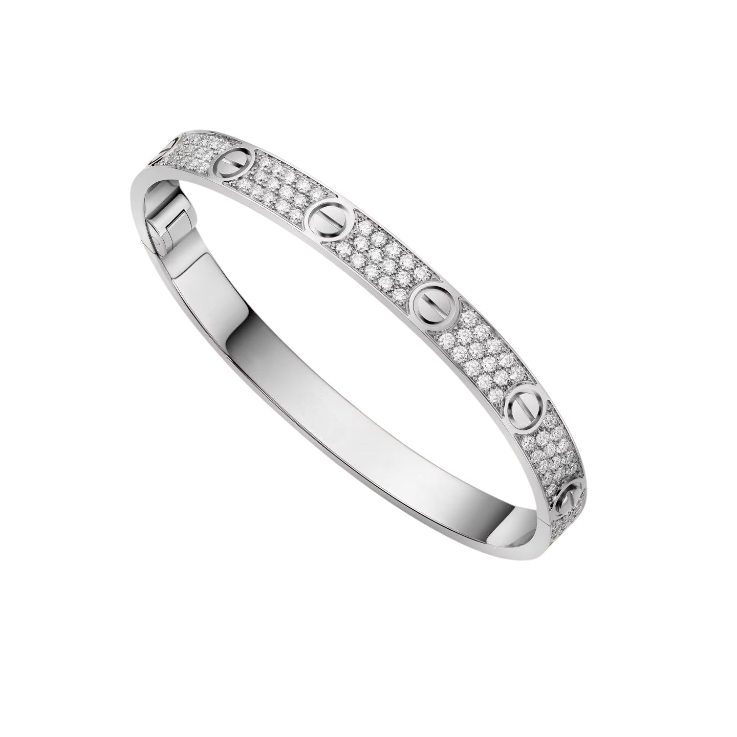 [Loran]CLASSIC 6.1MM LOVE BANGLE - FULL PAVÉ