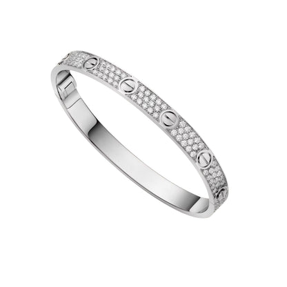 [Loran]CLASSIC 6.1MM LOVE BANGLE - FULL PAVÉ