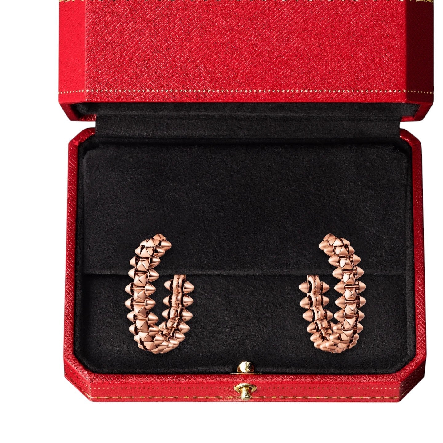 [Loran]CLASH DE 6.4MM HOOP SMALL MODEL EARRINGS