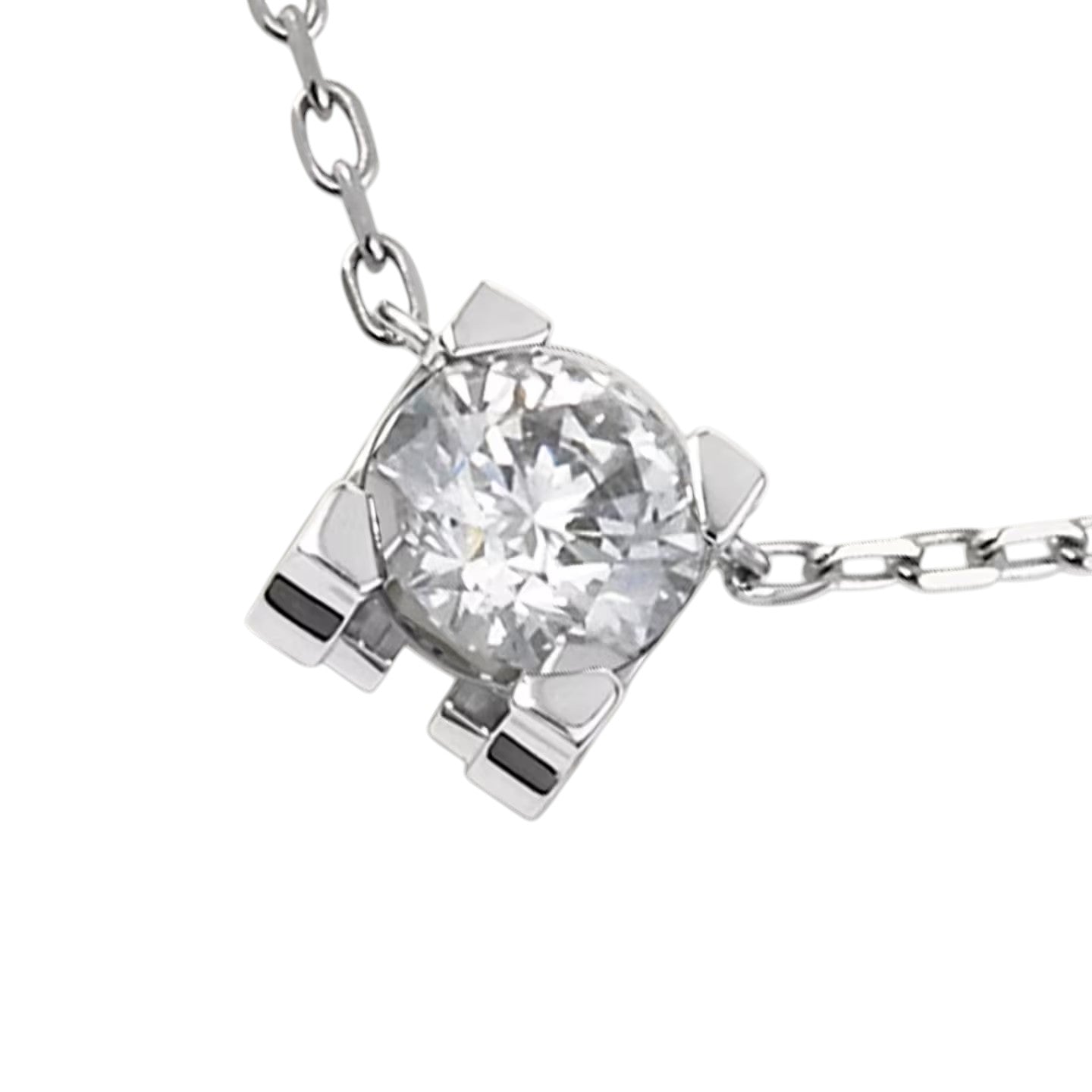 [Loran]C DE PENDANT DIAMOND NECKLACE