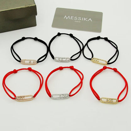 [Loran]CARE(S) PAVÉ CORD BRACELET