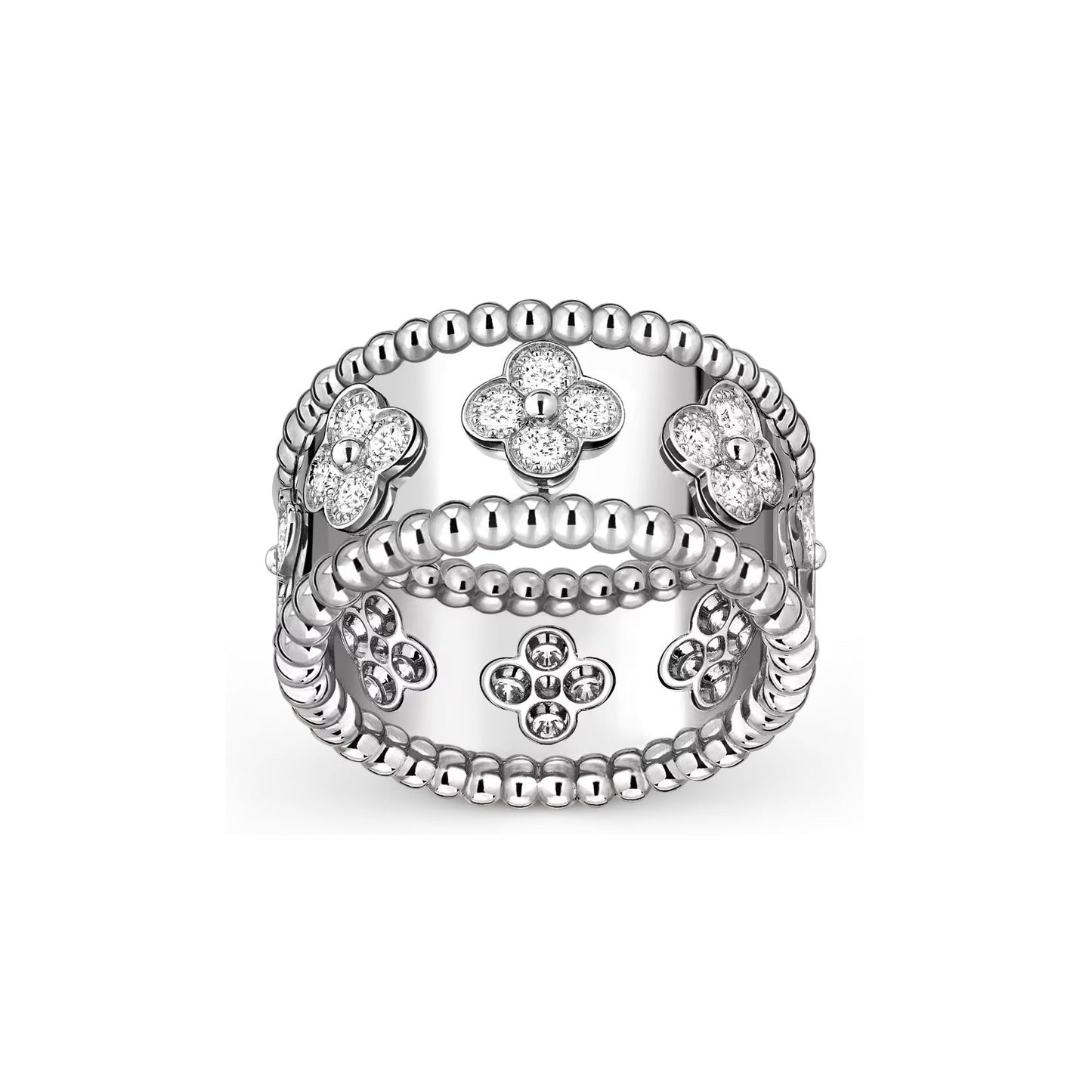 [Loran]KALEIDOSCOPE RADIANCE WIDE BAND RING