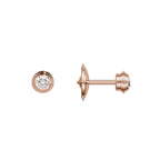 [Loran]D'AMOUR 5MM DIAMOND STUD EARRINGS