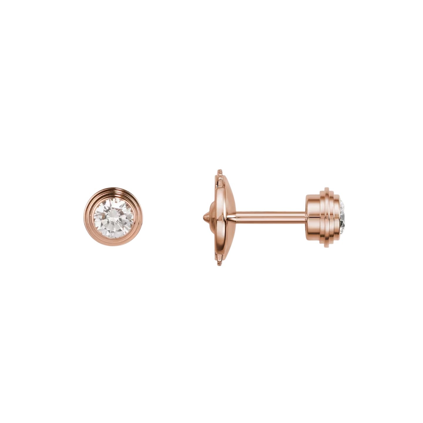 [Loran]D'AMOUR 5MM DIAMOND STUD EARRINGS