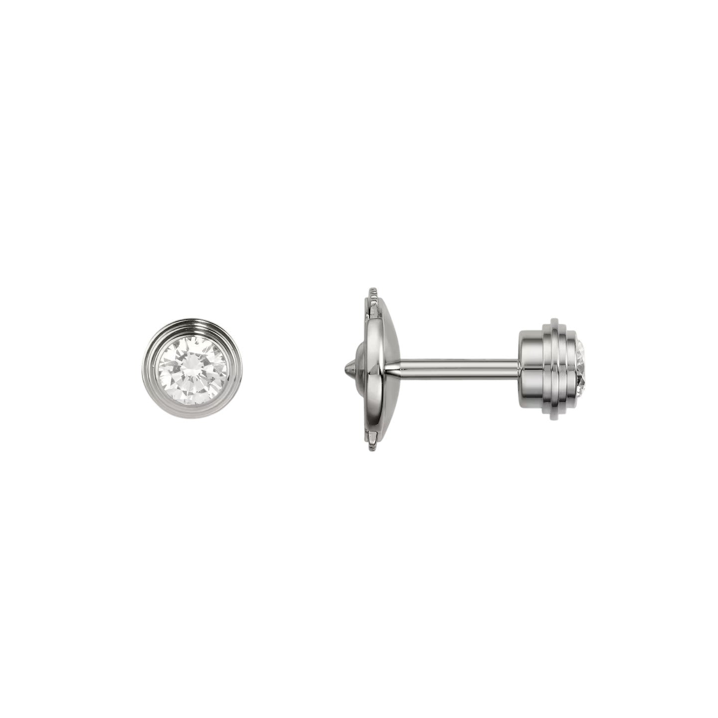 [Loran]D'AMOUR 5MM DIAMOND STUD EARRINGS