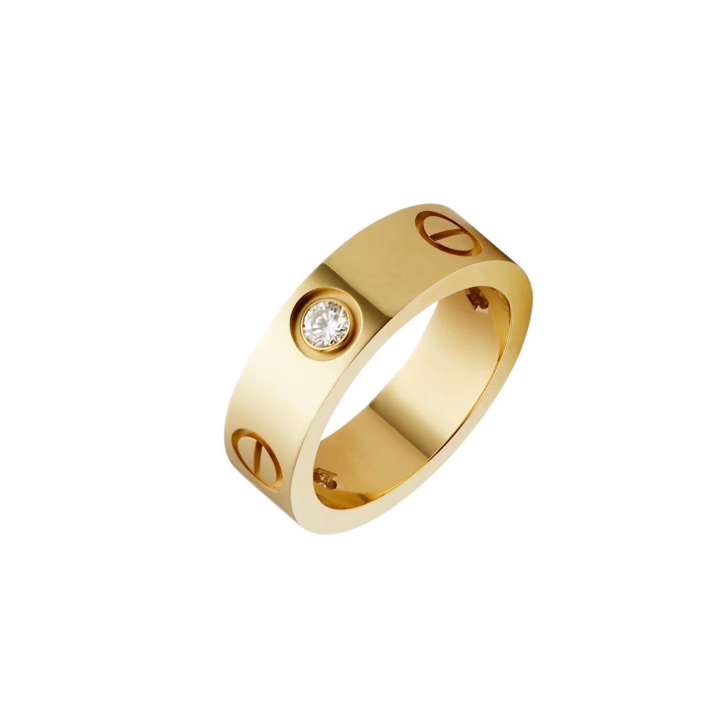 [Loran]LOVE 5.5MM 3 DIAMONDS RING