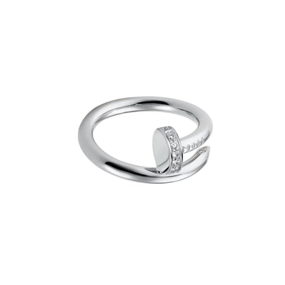 [Loran]CLOU 2.6MM DIAMOND RING