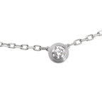 [Loran]LOVE SCREW PENDANT SINGLE DIAMOND NECKLACE
