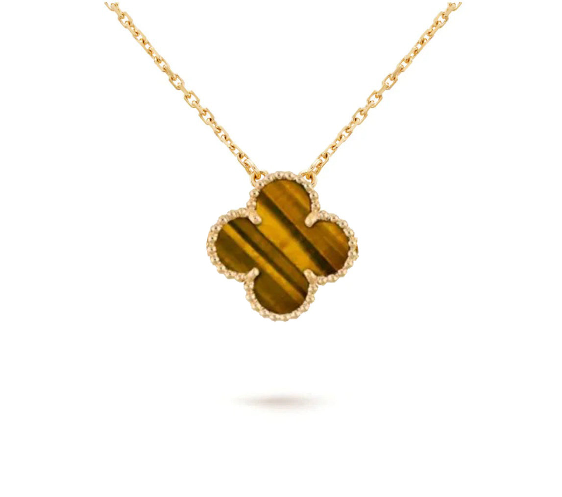 [Loran]15MM CLOVER FLOWER PENDANT NECKLACE COLLECTION