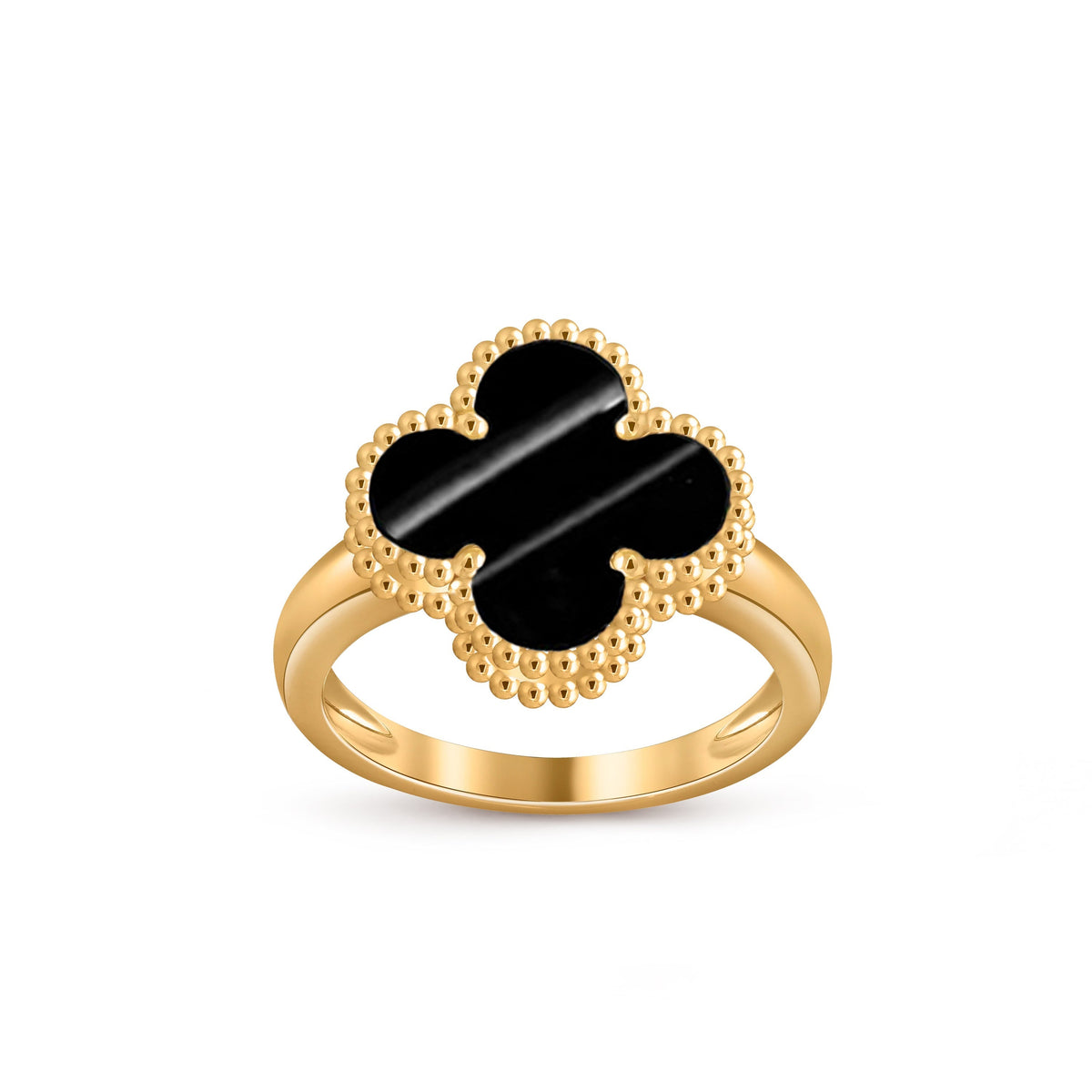 [Loran]LUCKY CLOVER VINTAGE GOLD RING COLLECTION