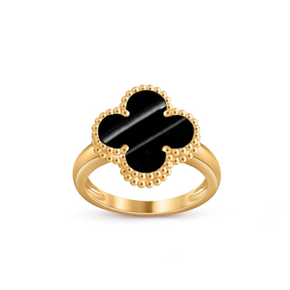 [Loran]LUCKY CLOVER VINTAGE GOLD RING COLLECTION