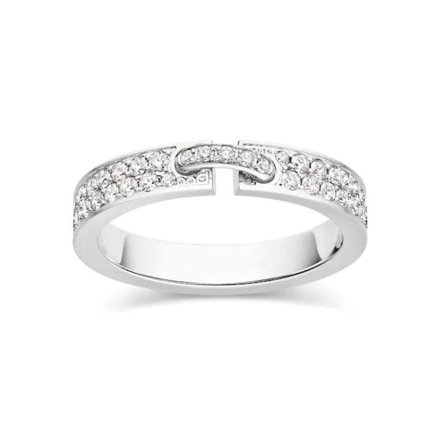 [Loran]ALLIANCE LIENS VIDENCE PAVED DIAMOND 4MM RING