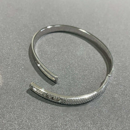 [Loran]MOVE NOA PAVÉ DIAMOND BANGLE BRACELET