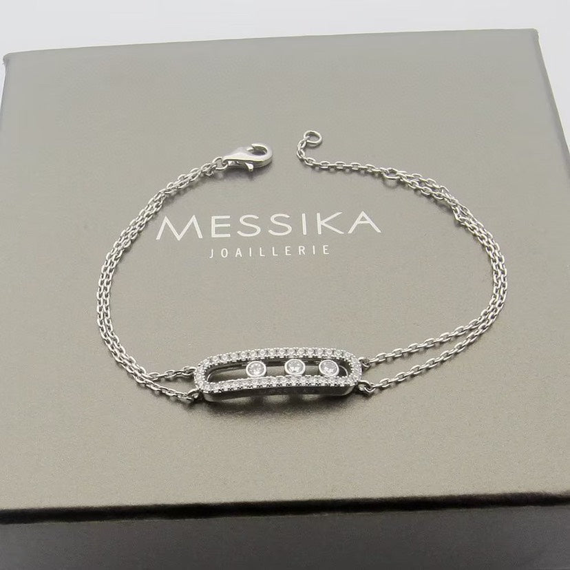 [Loran]MOVE CLASSIQUE PAVÉ DIAMOND BRACELET