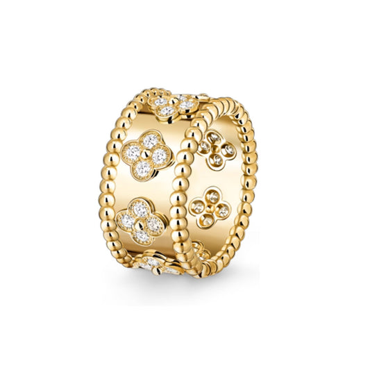 [Loran]KALEIDOSCOPE RADIANCE WIDE BAND RING