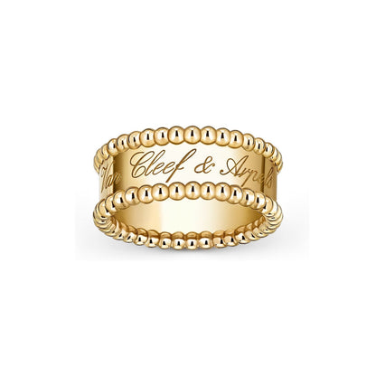 [Loran]SIGNATURE DUAL-BEADED BAND RING