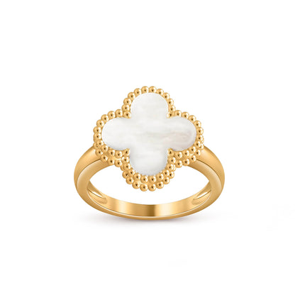 [Loran]LUCKY CLOVER VINTAGE GOLD RING COLLECTION